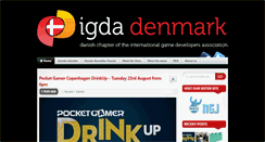 Desktop Screenshot of igda.dk